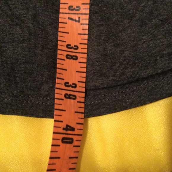 ⭐️🍎 Long Heather Grey Skirt with side slit by Mossimo - Picture 7 of 13